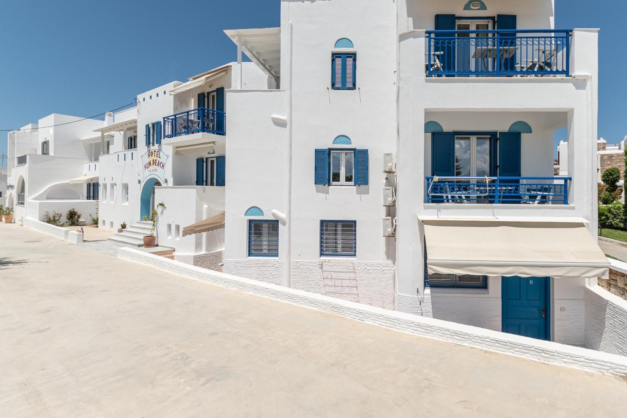 Sun Beach Hotel Naxos City Exterior foto