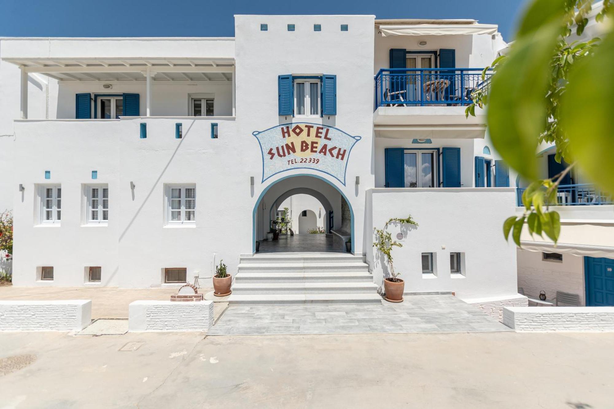 Sun Beach Hotel Naxos City Exterior foto